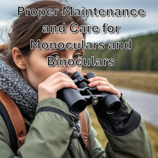 Proper Maintenance and Care for Monoculars and Binoculars